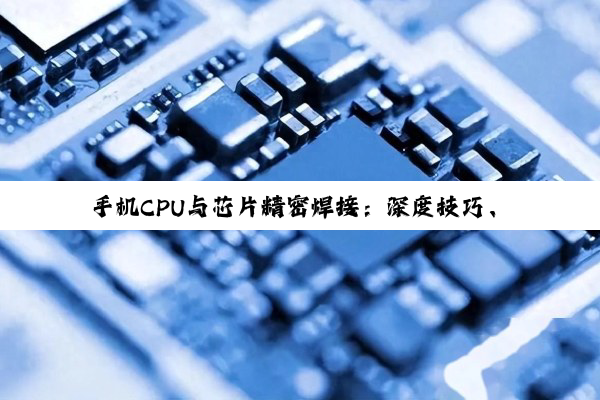 手机CPU与芯片精密焊接：深度技巧、工具解析与实战经验探索